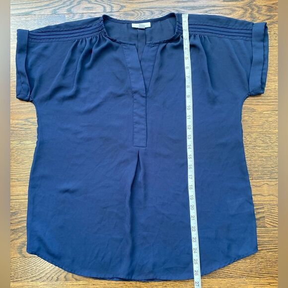 Charter Club Split Neck Blouse - Size Small - Picture 9 of 9